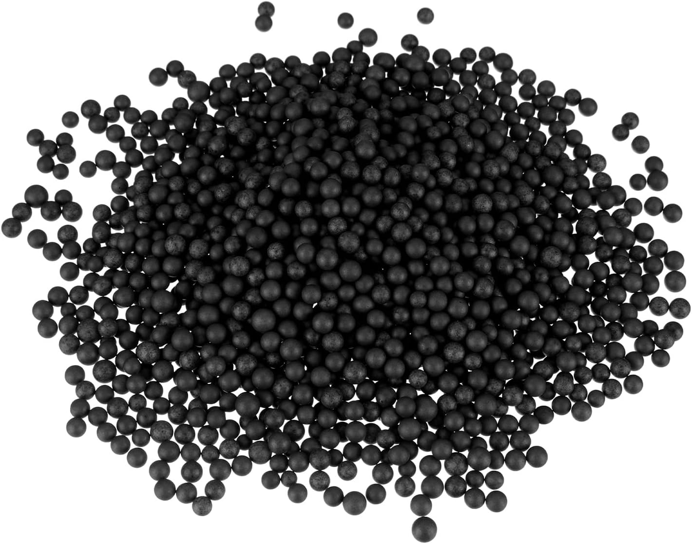 MECCANIXITY Foam Beads Foam Balls 4-6mm for Wedding and Party Decorations, Tiny Packing Balls, Arts DIY Crafts Supplies (Black,1 Pack Approx 5000pcs)