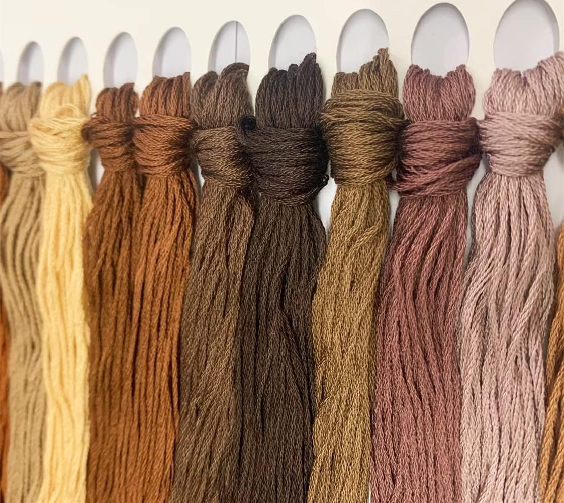 14CT Counted Cross Stitch Kits for Adults Mountain Flowers Advanced Stamped Cross Stitch Kits for Adults (Mountain 6)