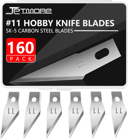 160 Pack Exacto Knife Blades 11, Craft Replacement Blades for Art, Scrapbooking, Cutting, Carving