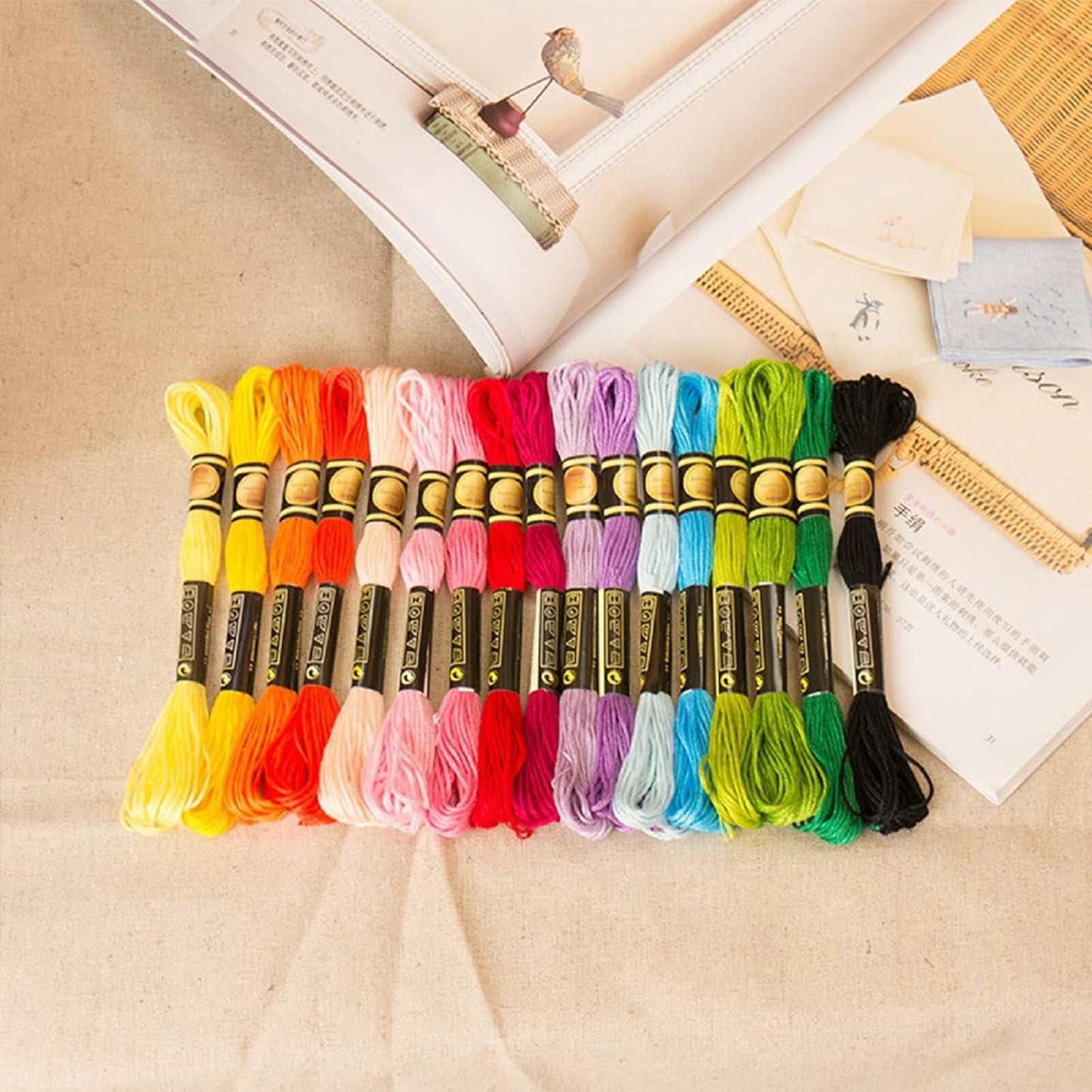 Dimxvean Stamped Cross Stitch Kits,Cross Stitch Kits for Adults Beginners,Embroidery Kits Full Range of Cross Stitch Stamped Kits Needlepoint Kits Cross Stitch Patterns-Magic Mandala 18x18 inch