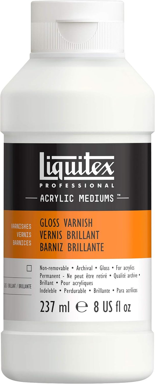 Liquitex Professional Gloss Varnish, 237ml (8-oz)