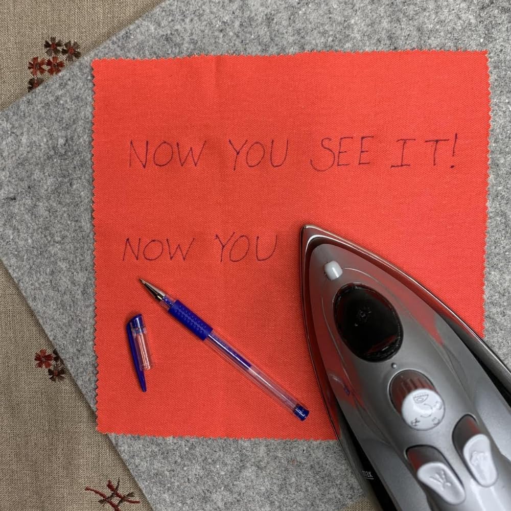 Madam Sew Heat Erasable Fabric Marking Pen | Blue Quilting, Sewing, Crafts and Dressmaking Disappearing Ink