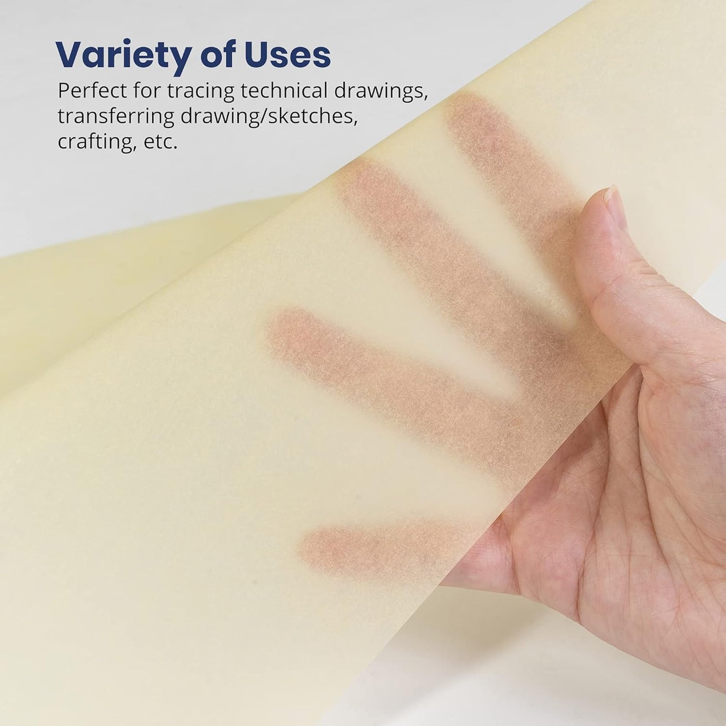 Pacific Arc Tracing Paper Roll, Yellow, 30 Inch x 50 Yard Roll