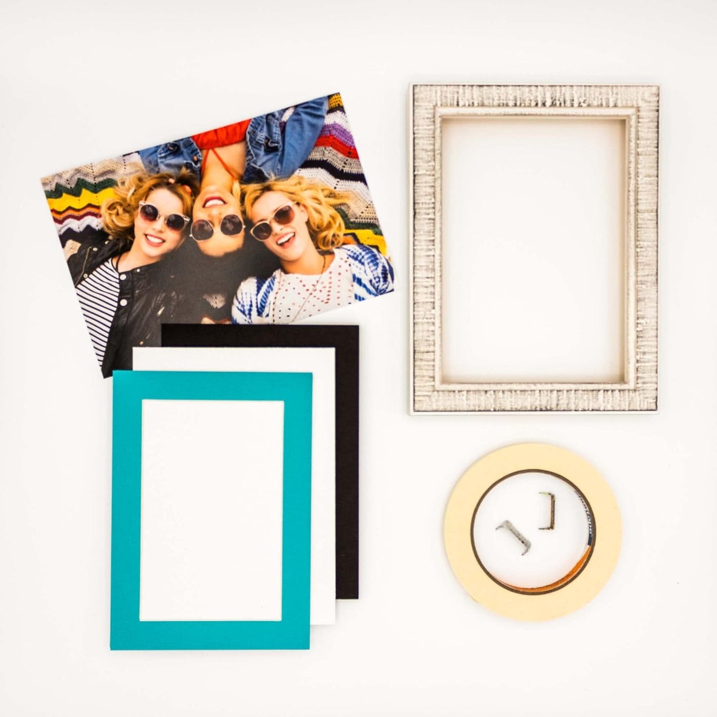 Pack of 25 Acid Free 11x14 Mats Bevel Cut for 8.5x11 Photos - Aquamarine Blue Precut Matboards With Backing Boards and Clear Photo Mat Bags For Pictures, Photos, Framing - 4-ply Thickness