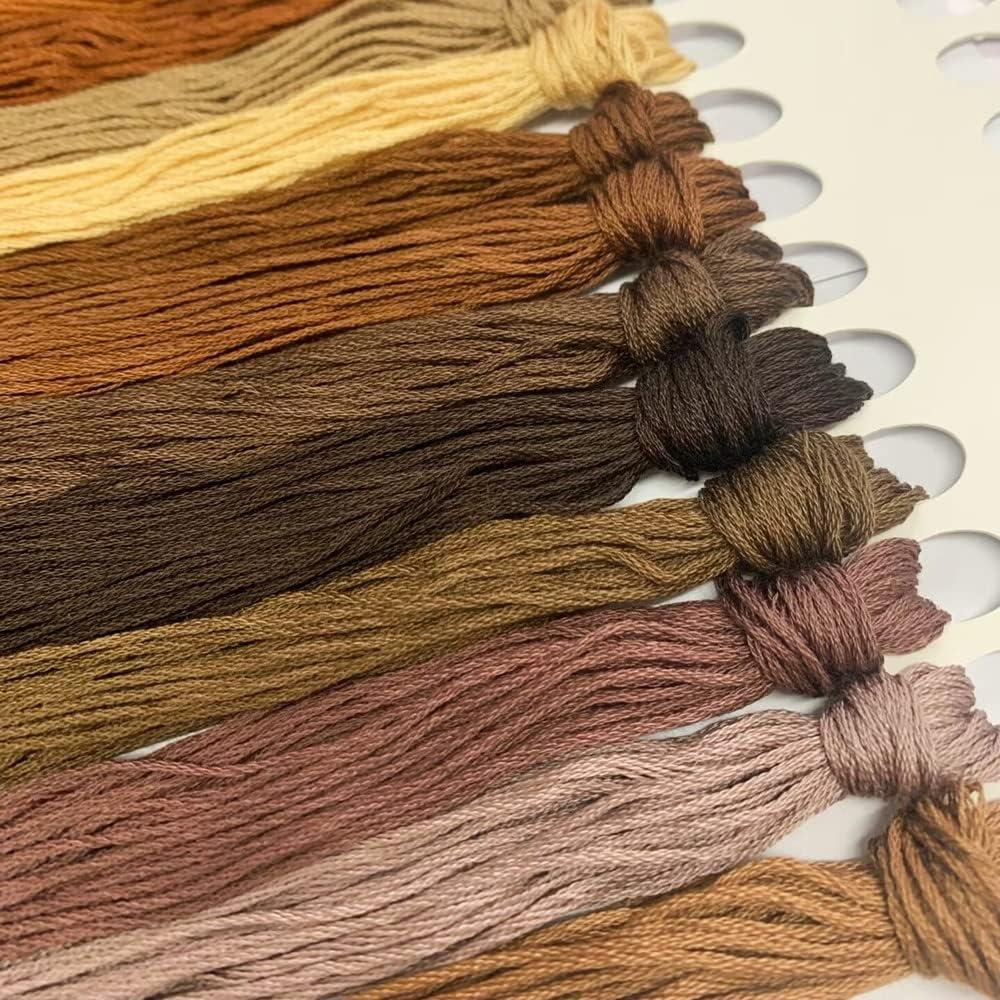 Moohue 14CT Counted Cross Stitch Kits for Adults Printed Stamped Cross Stitch Patterns Kits Cross Stitch Supplies (Winter Animal Owl)