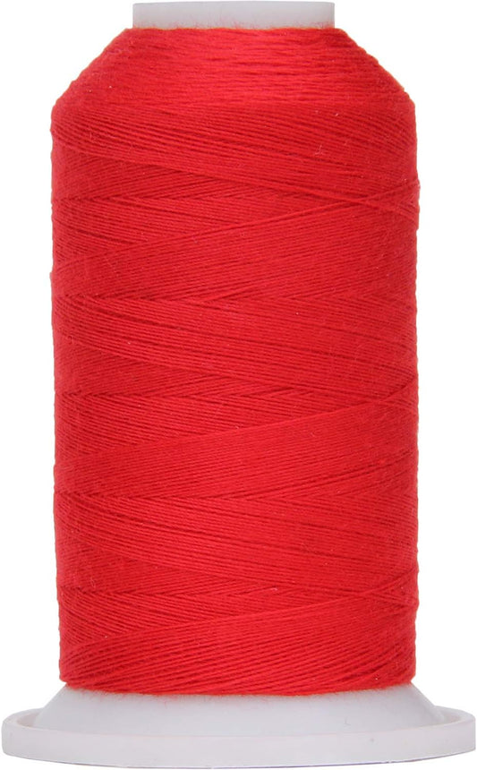 Threadart Polyester All-Purpose Sewing Thread - 600m - 50S/3 - Red