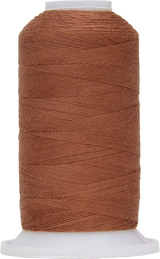 Threadart Polyester All-Purpose Sewing Thread - 600m - 50S/3 - Toast