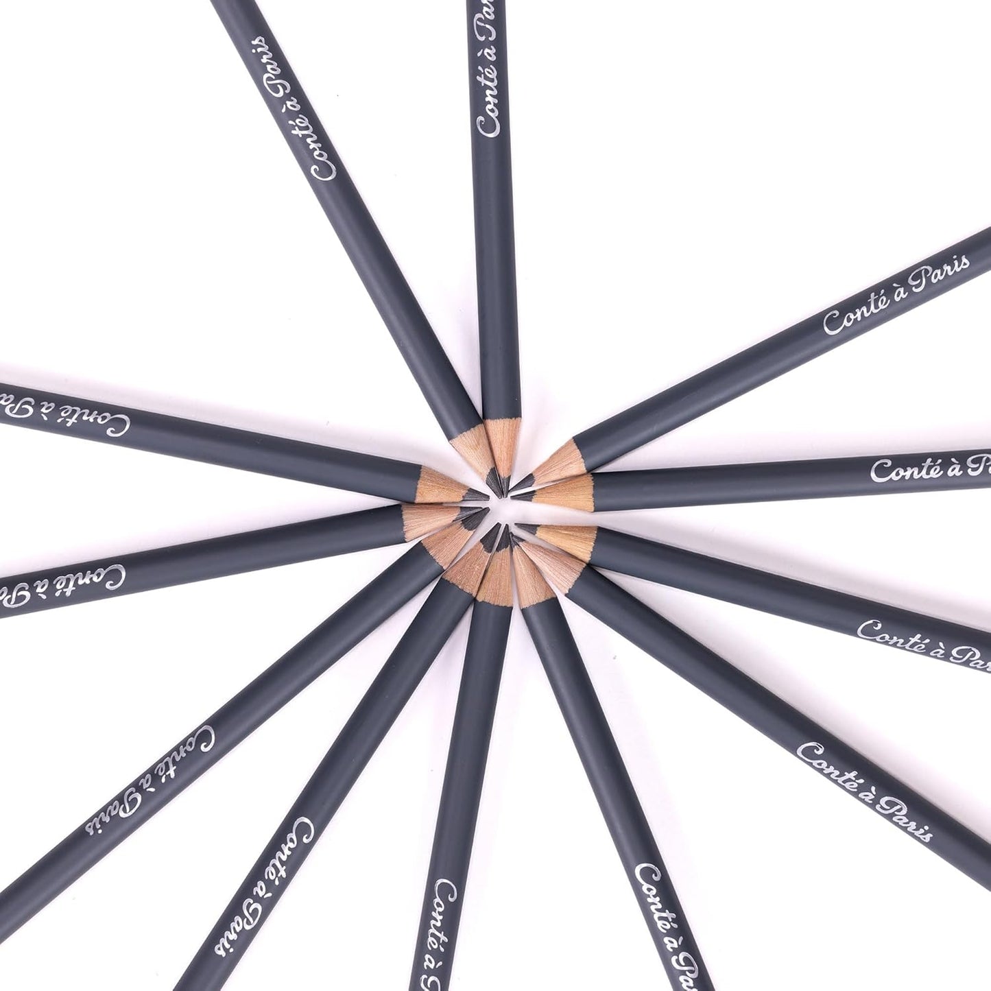 Conté à Paris 12 Count Assorted Graphite Pencil Drawing Set