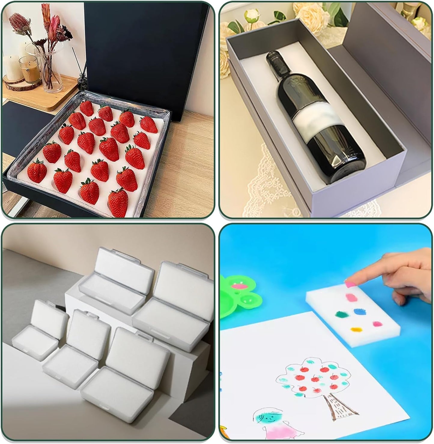 59x79x0.4 Inches Craft Foam Sheets, Suitable for Shipping, Packing, Mailing, DIY, Cosplay, Cushioning Foam, 35D High Density Foam Sheets