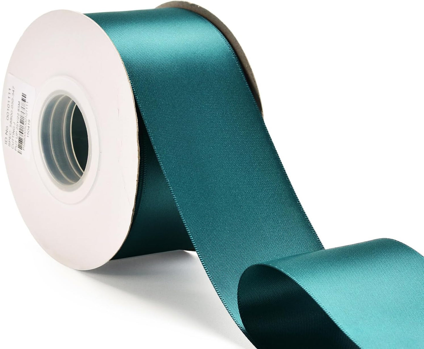 YAMA Double Face Satin Ribbon - 2 Inch 25 Yards for Gift Wrapping Ribbons Roll, Teal