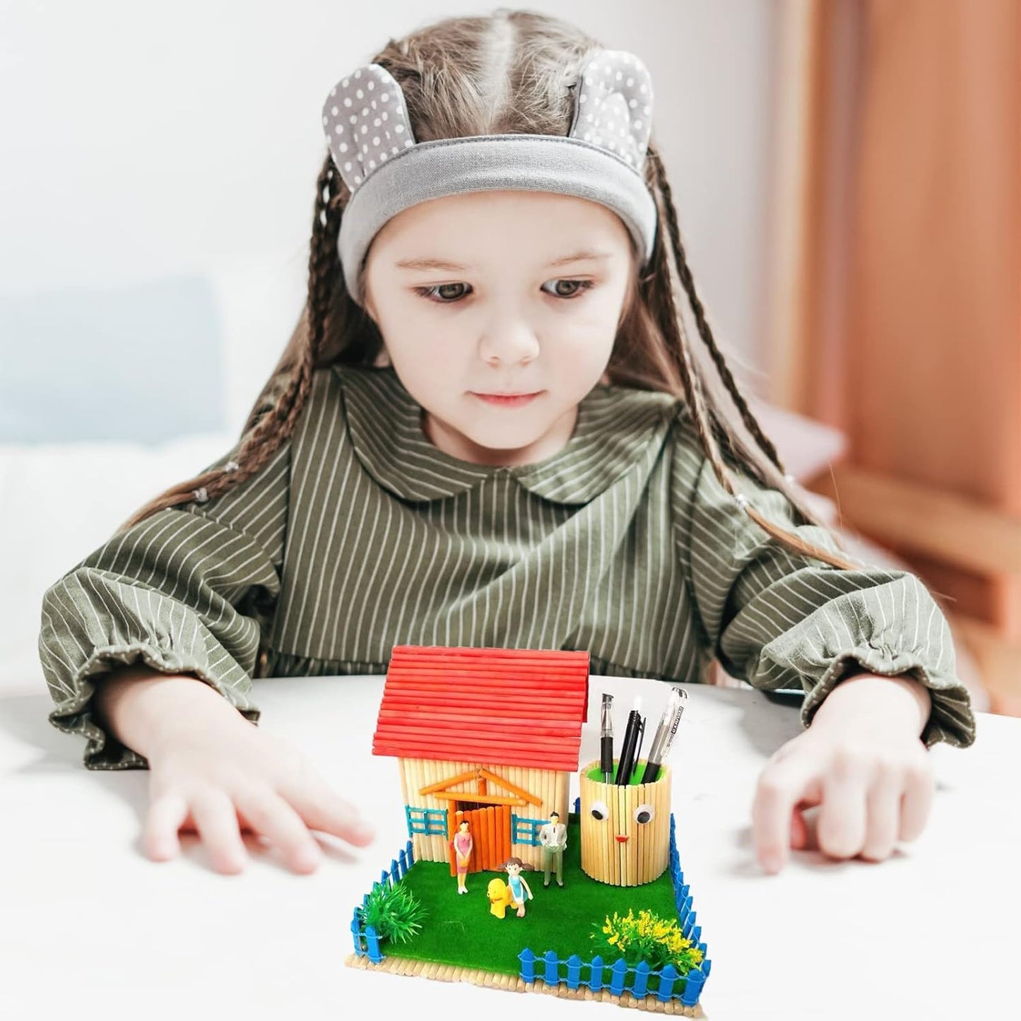 Wood Dowel Rods Wooden Dowels for Crafts, 50 PCS 1/4 x 15 Wooden Sticks for Crafts, Round Macrame Dowels, Unfinished Small Wood Sticks for Crafting, Lollipops, Tiered Cake, Photo Booth Props