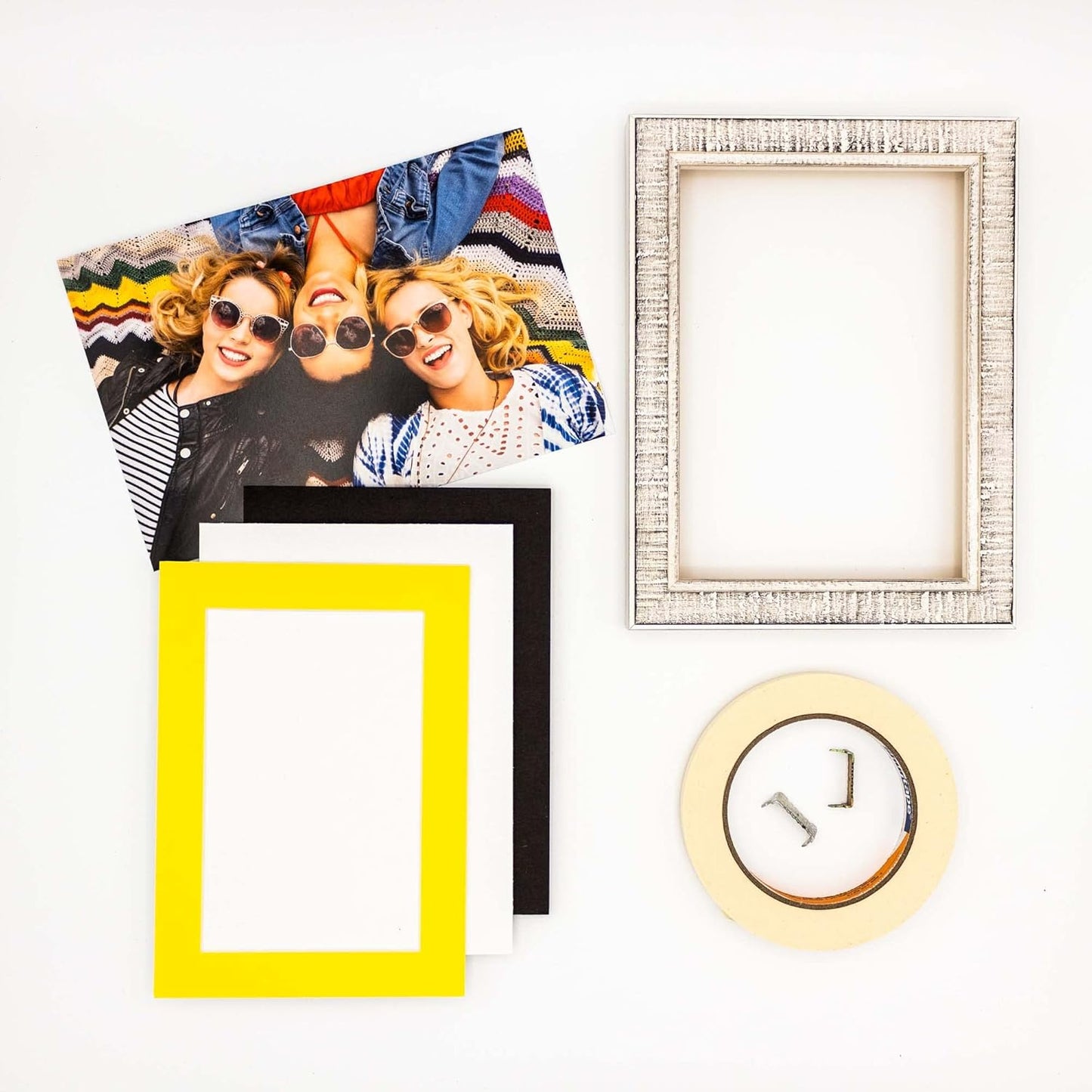 11x14 Mat for 8.5x11 Photo - Precut Yellow Picture Matboard for Frames Measuring 11 x 14 Inches - Bevel Cut Matte to Display Art Measuring 8.5 x 11 Inches - Acid Free Pack of 100 MATS