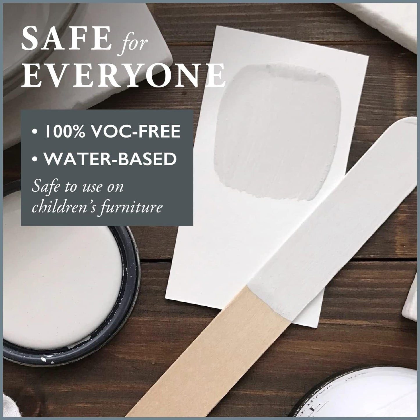 AMY HOWARD AT HOME Chalk-Based One Step Paint for Furniture, Cabinetry, Decor, Finish, and More | No Stripping, Sanding, or Priming | Ultra-Light Base | 16 Ounce | Italian Silver