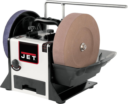 JET 10-Inch Variable-Speed Wet Sharpener, 150 RPM, 120V 1Ph (Model JWS-10)