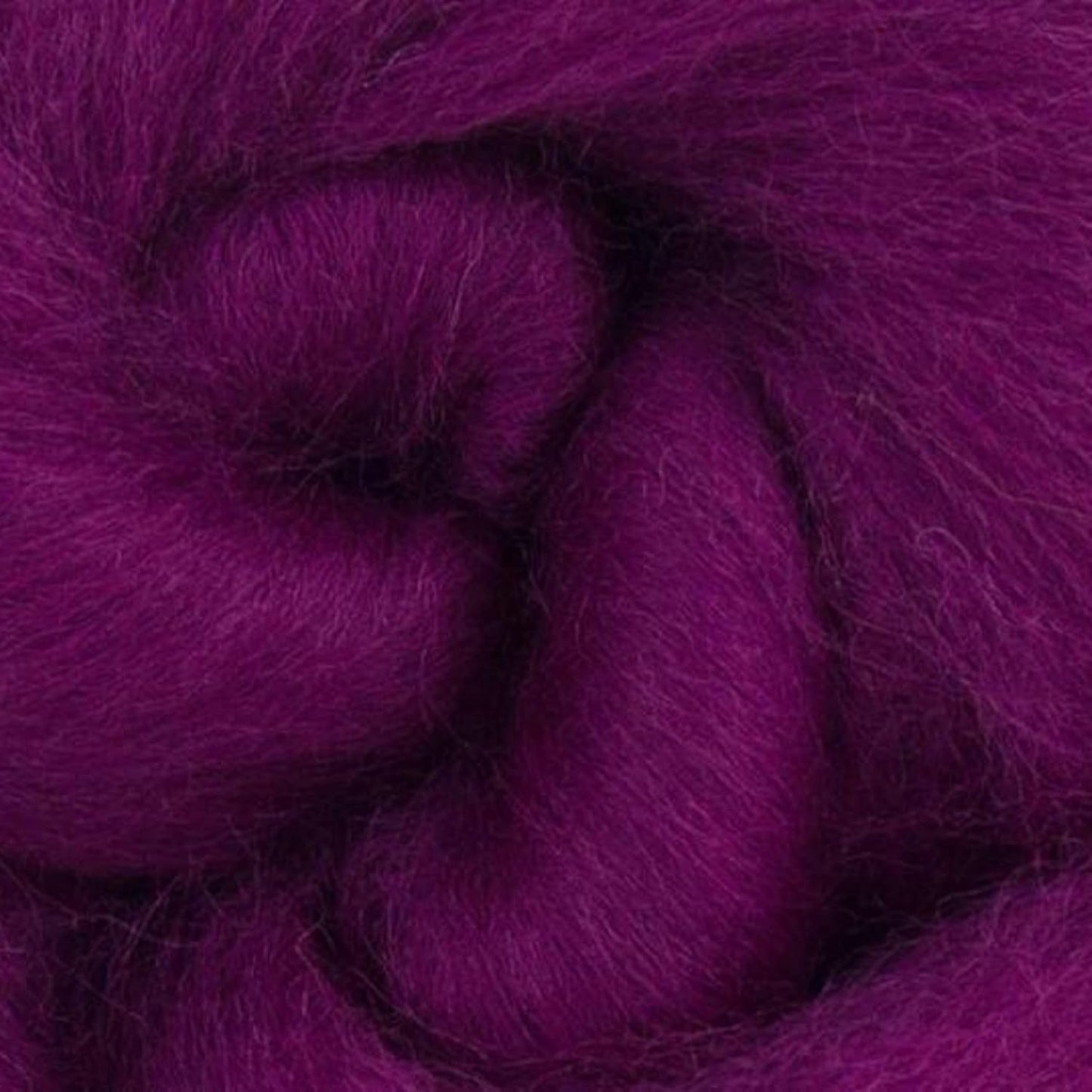 Revolution Fibers Dyed Corriedale Wool | 8 Ounces of Premium Combed Wool Top | 26 Micron, 100% Pure Corriedale Wool Roving, Ethically Sourced (Royal Damson Purple)