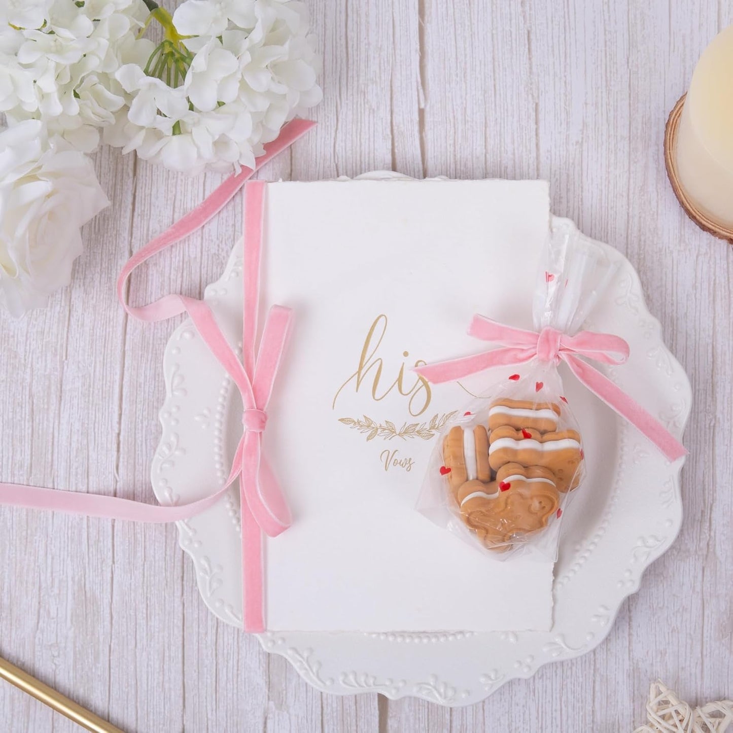 Vintage Pink Velvet Ribbon, 3/8 Inch X 25Yd