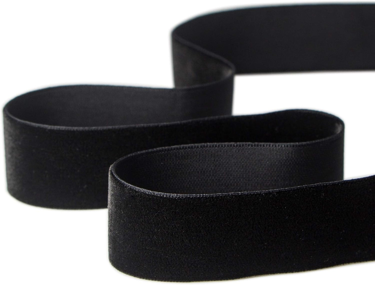 Ribbli Polyester Black Velvet Ribbon,1Inch,10-Yard Spool,Use for Choker,Gift Wrapping,Floral Bouquets, Boutonnieres
