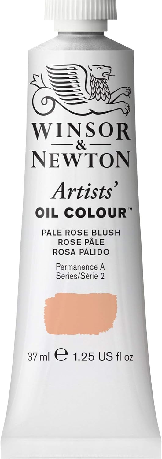 Winsor & Newton Artists' Oil Color, 37ml (1.25 oz) Tube, Pale Rose Blush