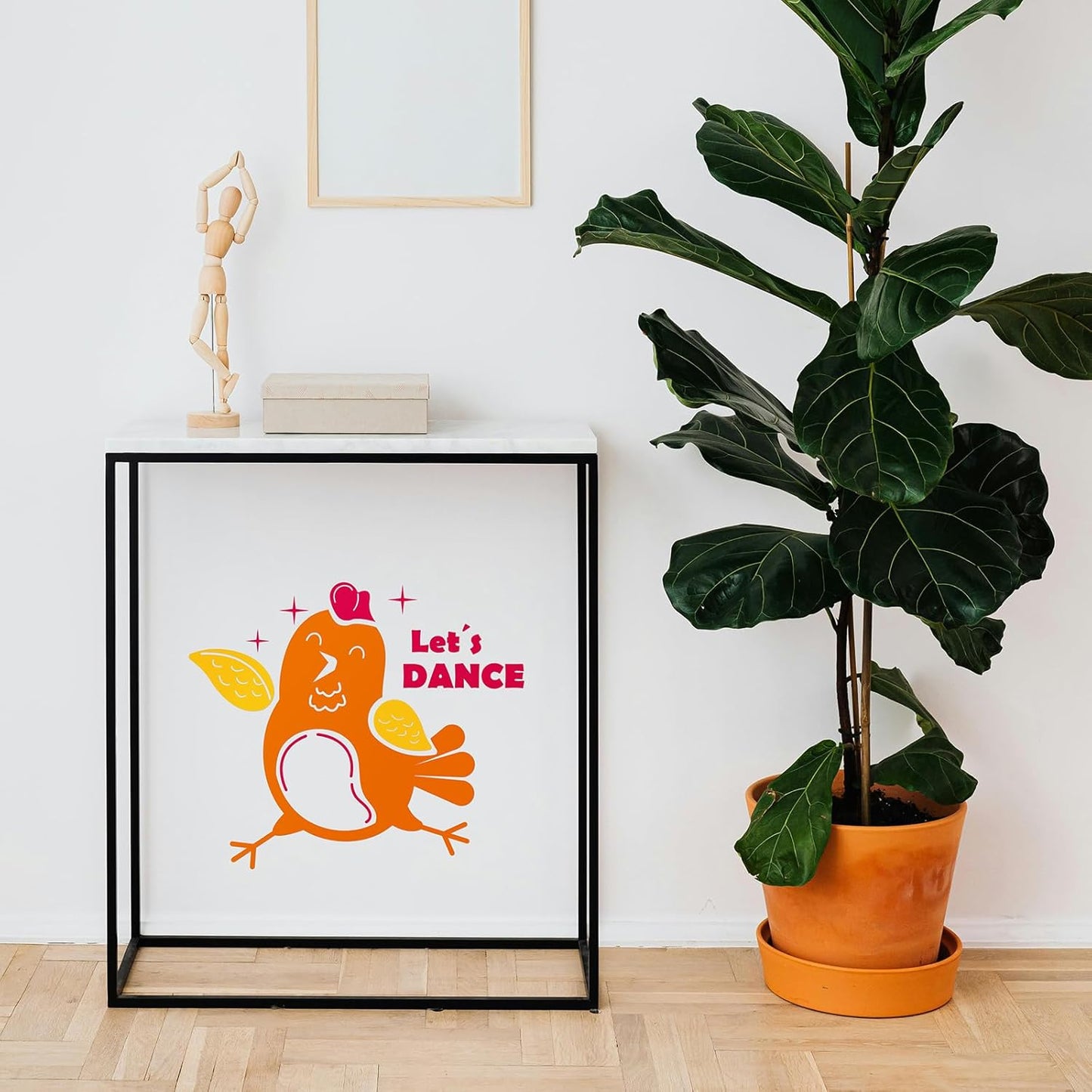 Ant Smart Adhesive Permanent Vinyl Compatible with Cricut Explore and Maker Series Without Cutting Mats, Create DIY Projects, Decals, Stickers & More (Yellow, 13inchx10ft)