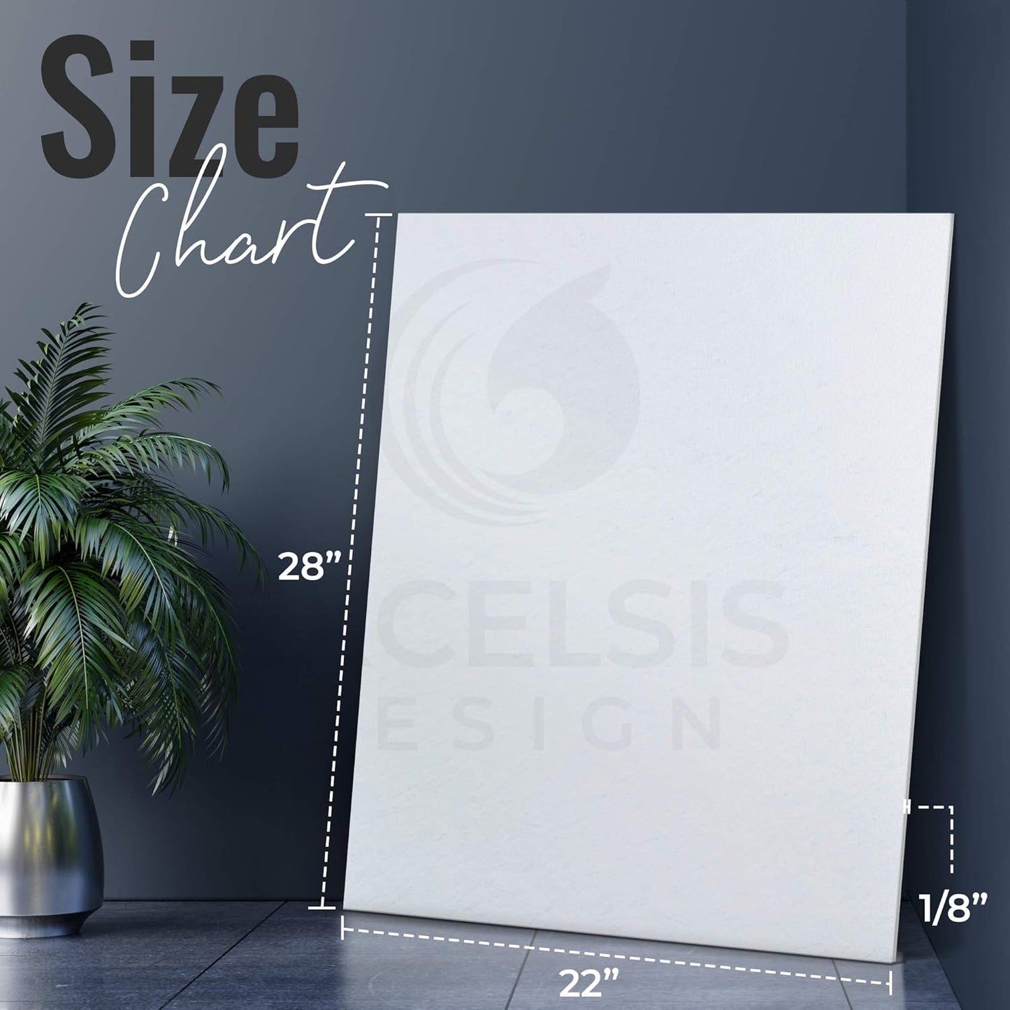 White Foam Board 22 x 28 x 1/8" (3mm) Inch, 15 Pack Acid-Free Foam Core Poster Board Sheets for Art, Crafts, Presentation, Vision Board, Signboard, and Party Decorations