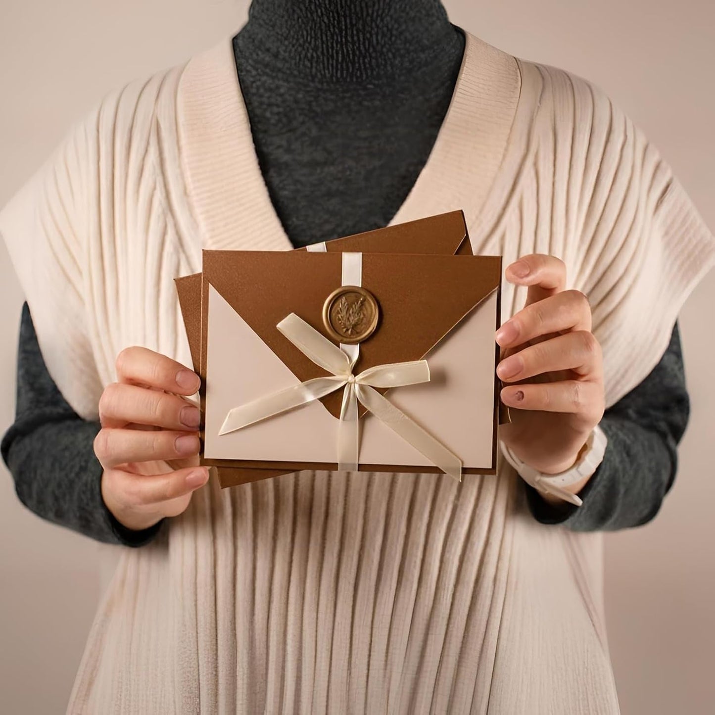 1-1/2 Inch Double-Faced Satin Ribbon 50 Yards Set,“Morning Meadow”–10 Nature Colored Ribbon Bulk for Gift Wrapping, Crafts, Flower Bouquet, Easter, Wedding, Party Decor, Teacher Kids, Hair & Bows