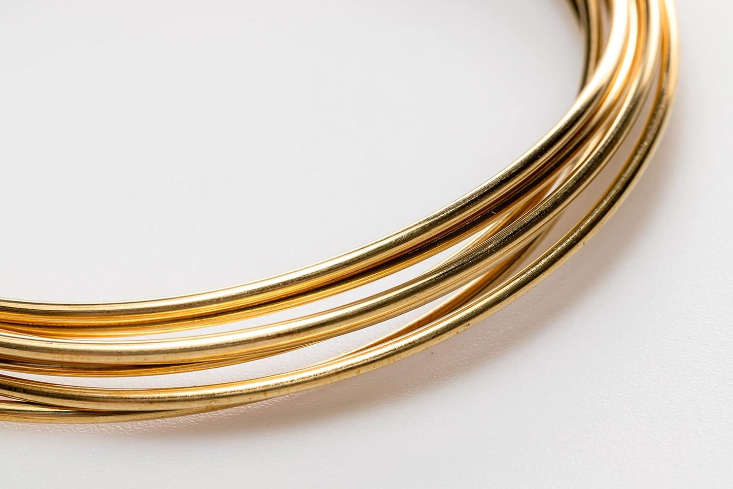 18 Gauge, Jeweler's Brass Wire, Red Brass, Round Dead Soft CDA #230 Alloy Jewelry Grade - 25FT by CRAFT WIRE