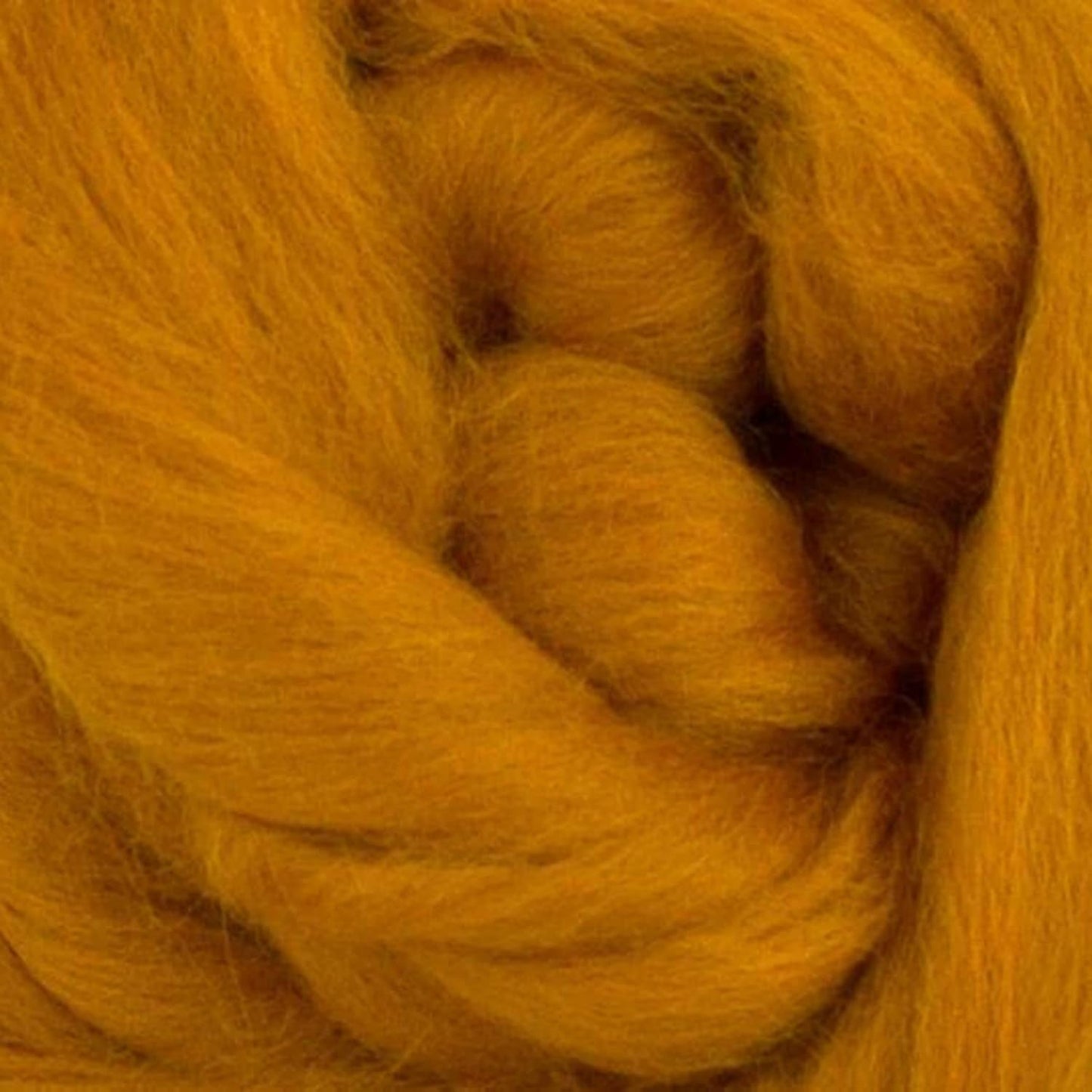 Revolution Fibers Merino Wool Roving | Premium Combed Wool Top | 22 Micron, Perfect for Felting Projects, Spinning, Wall Hangings and Tapestry (Amber)