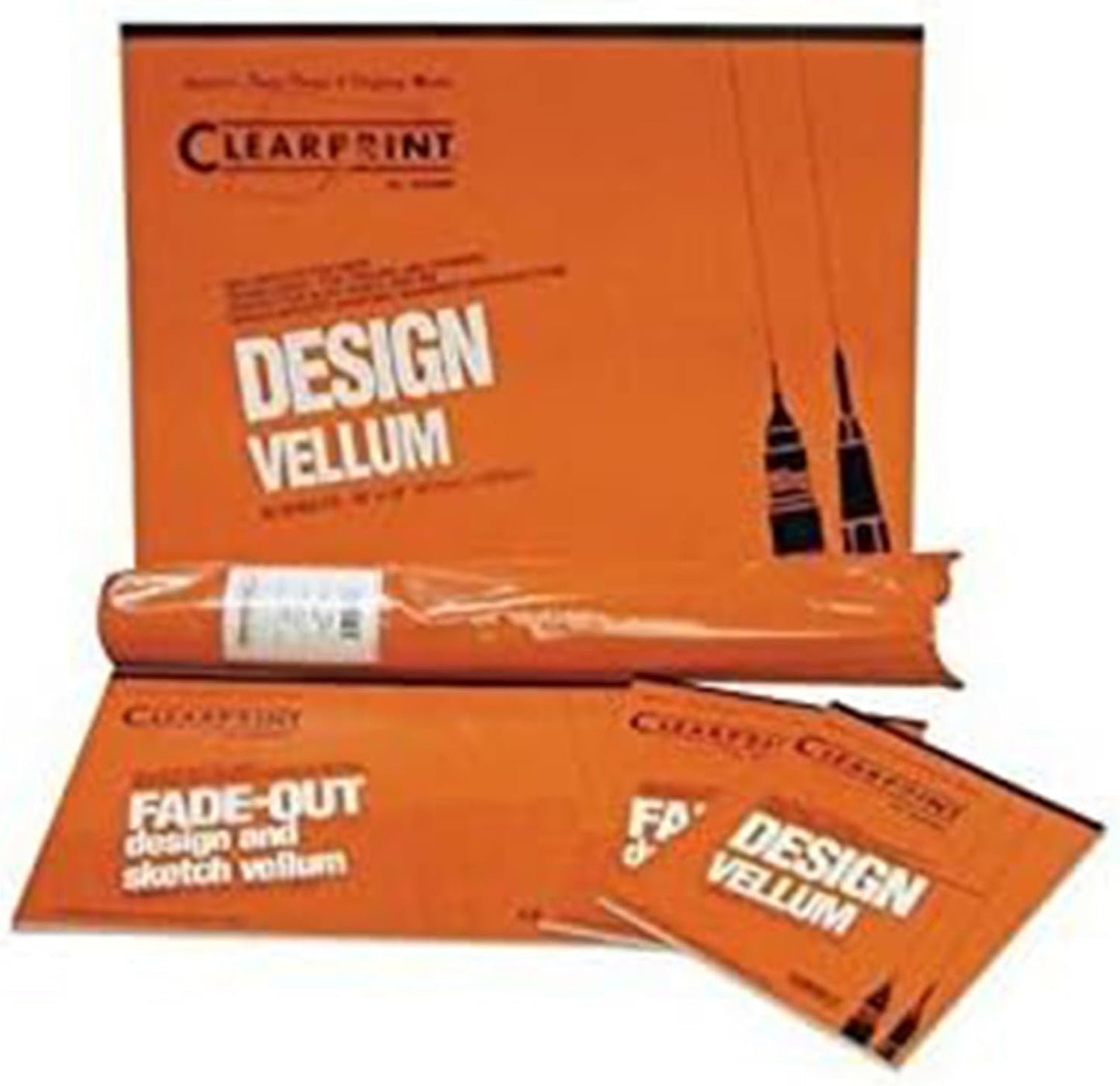 Clearprint Vellum Sheets with Engineer Title Block, 11x17 Inches, 16 lb., 60 GSM, 1000H 100% Cotton, 100 Sheets/Pack, Translucent White (10221516)