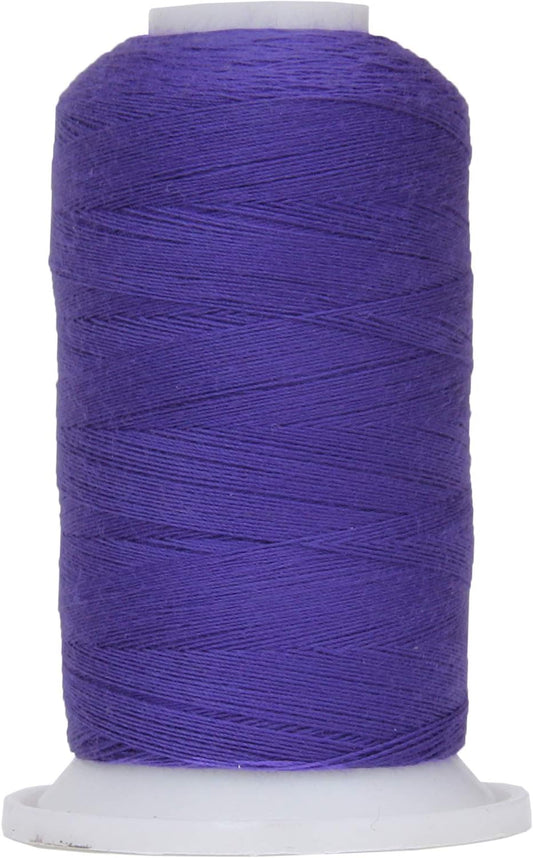 Threadart Polyester All-Purpose Sewing Thread - 600m - 50S/3 - Purple
