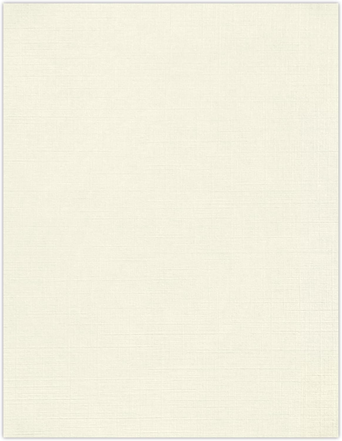 LUXPaper 8.5" x 11" Paper | Letter Size | Natural Linen | 80lb. Text | 1,000 Qty