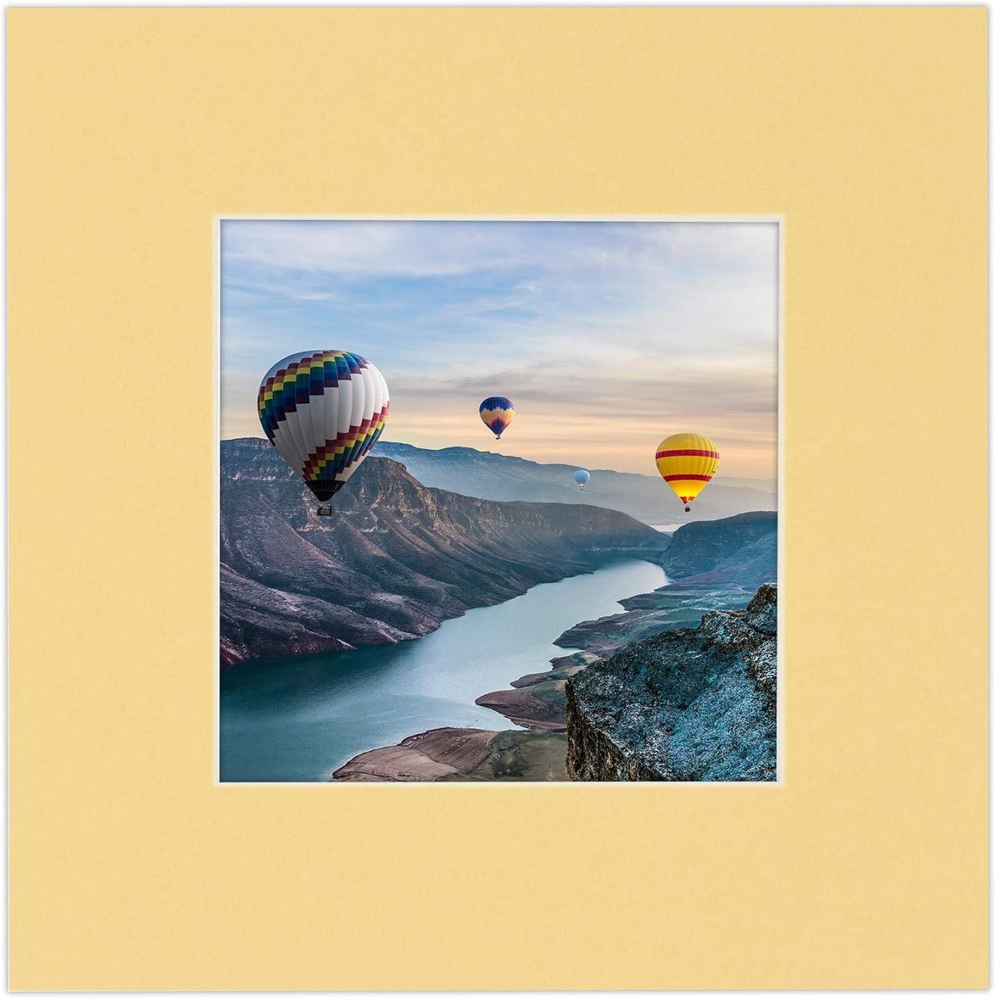 5x7 Mat for 8.5x11 Frame - Precut Mat Board Acid-Free Show Kit with Backing Board, and Clear Bags Marzipan Beige 5x7 Photo Matte For a 8.5x11 Picture Frame Matboard for Framing, Pack of 100 Mats