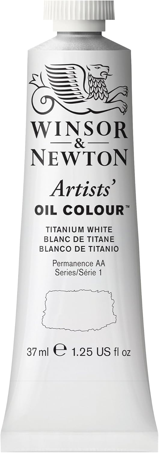 Winsor & Newton Artists' Oil Color, 37ml (1.25 oz) Tube, Titanium White