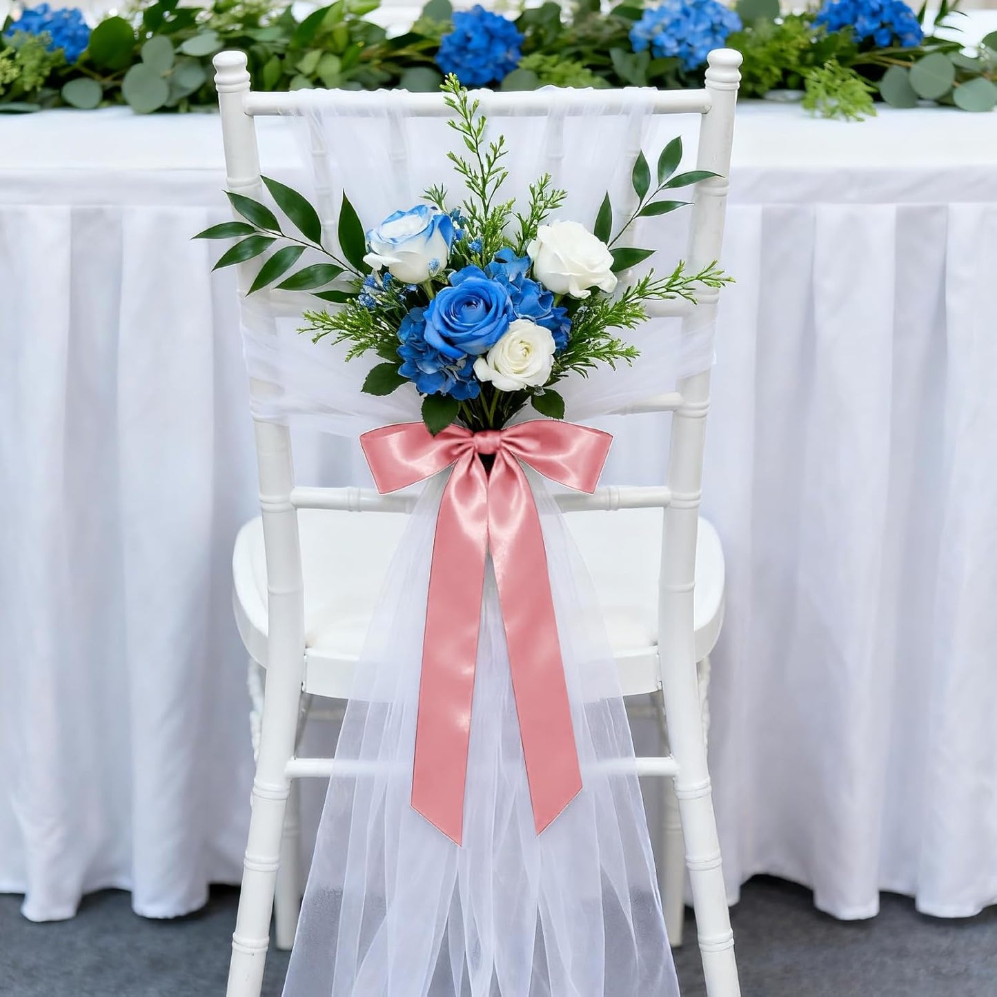 1-1/2 Inch 100 Yards Satin Ribbon Dusty Pink, Solid Color Fabric Ribbon for Gift Wrapping, Wedding, Polyester Gift Ribbon for Birthday Party Decoration, Craft, Hair, Floral, Sewing