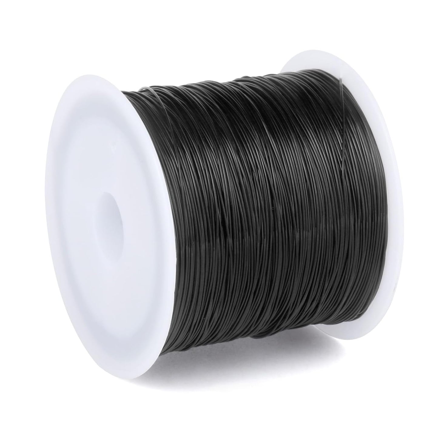 328FT Jewelry Wire 26 Gauge Tarnish-Resistant Copper Beading Wires Roll Bulk for DIY Crafts Jewelry Making, Black Wire