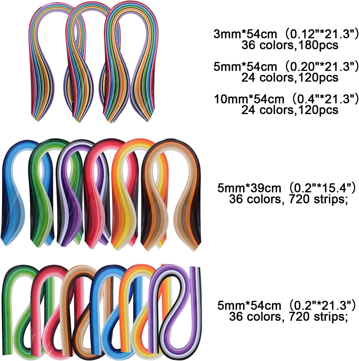 Quilling Kit with 1860 Paper Strips 39cm/54cm and Quilling Tools Like Quilling Pen Slotted Tool Paper Rolling Electric Pen Template Board Quilling DIY Tool Grid Guide Paper Design Drawings Scissors