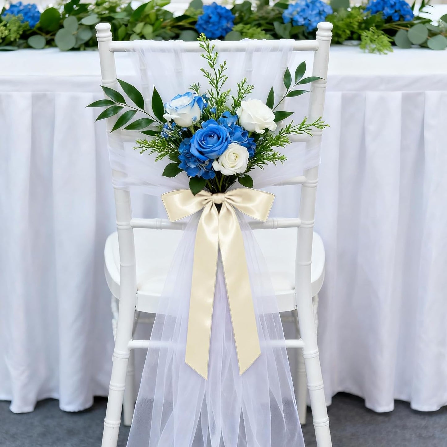 1-1/2 Inch 25 Yards Satin Ribbon Ivory, Solid Color Fabric Ribbon for Gift Wrapping, Wedding, Polyester Gift Ribbon for Birthday Party Decoration, Craft, Hair, Floral, Sewing