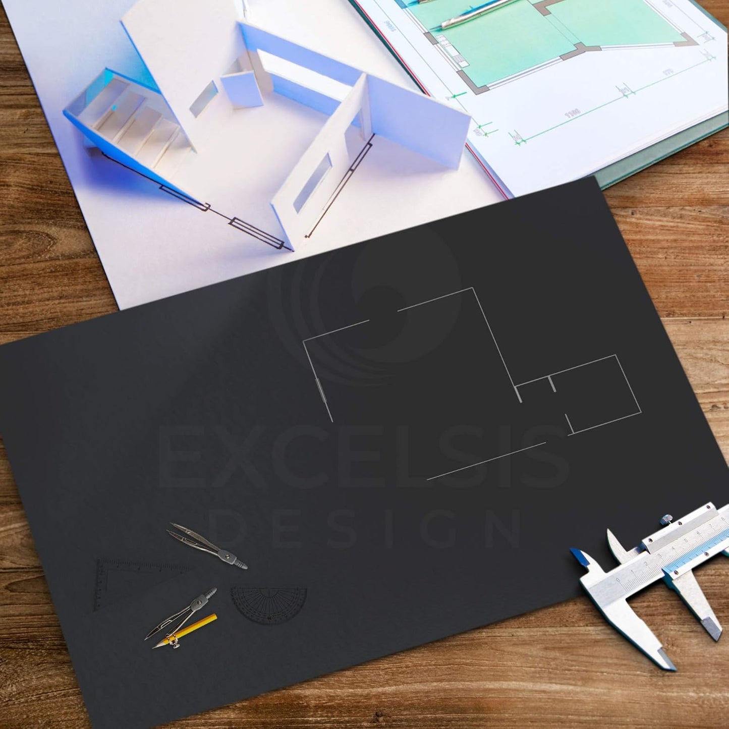 Black Foam Board 11 x 14 x 1/8" (3mm) Inch, 15 Pack Acid-Free Foam Core Poster Board Sheets for Art, Crafts, Presentation, Vision Board, Signboard, and Party Decorations