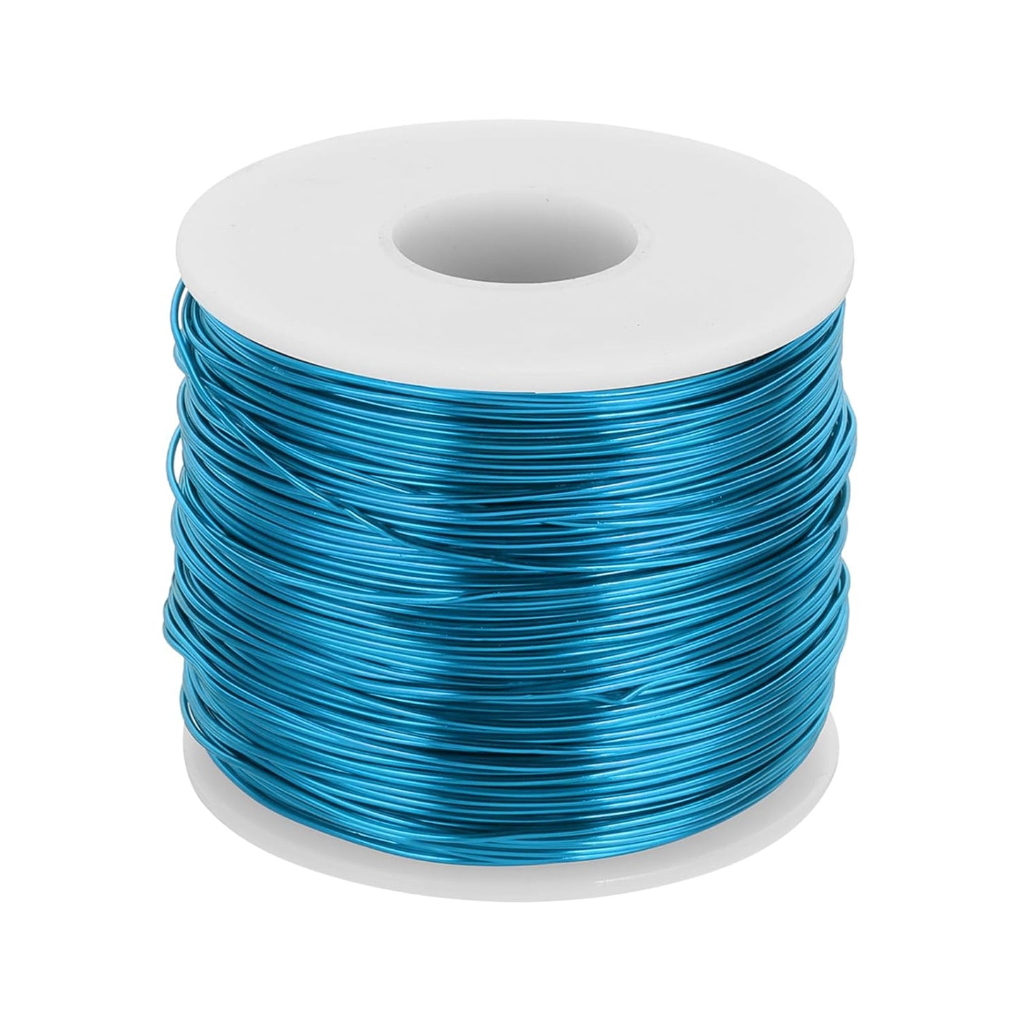 MECCANIXITY 18 Gauge Anodized Aluminum Craft Wire Bendable Bonsai Training Wire 492 Feet 1mm for Sculpting Crafts Wreath Floral Beading Jewelry Making, Blue