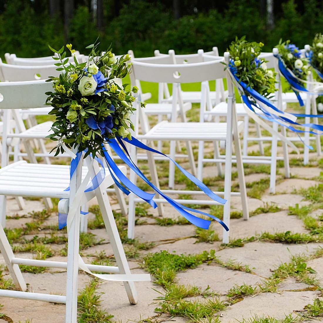 3/8" Width x 50 Yards Satin Fabric Ribbon, Green Ribbon Perfect for DIY Bows, Swags, Gift Wrapping, Craft, Flower Bouquet，Christmas and Party Decoration