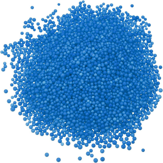 MECCANIXITY Foam Beads Foam Balls 2-3mm for Wedding and Party Decorations, Tiny Packing Balls, Arts DIY Crafts Supplies (Lake Blue,1 Pack Approx 8000pcs)