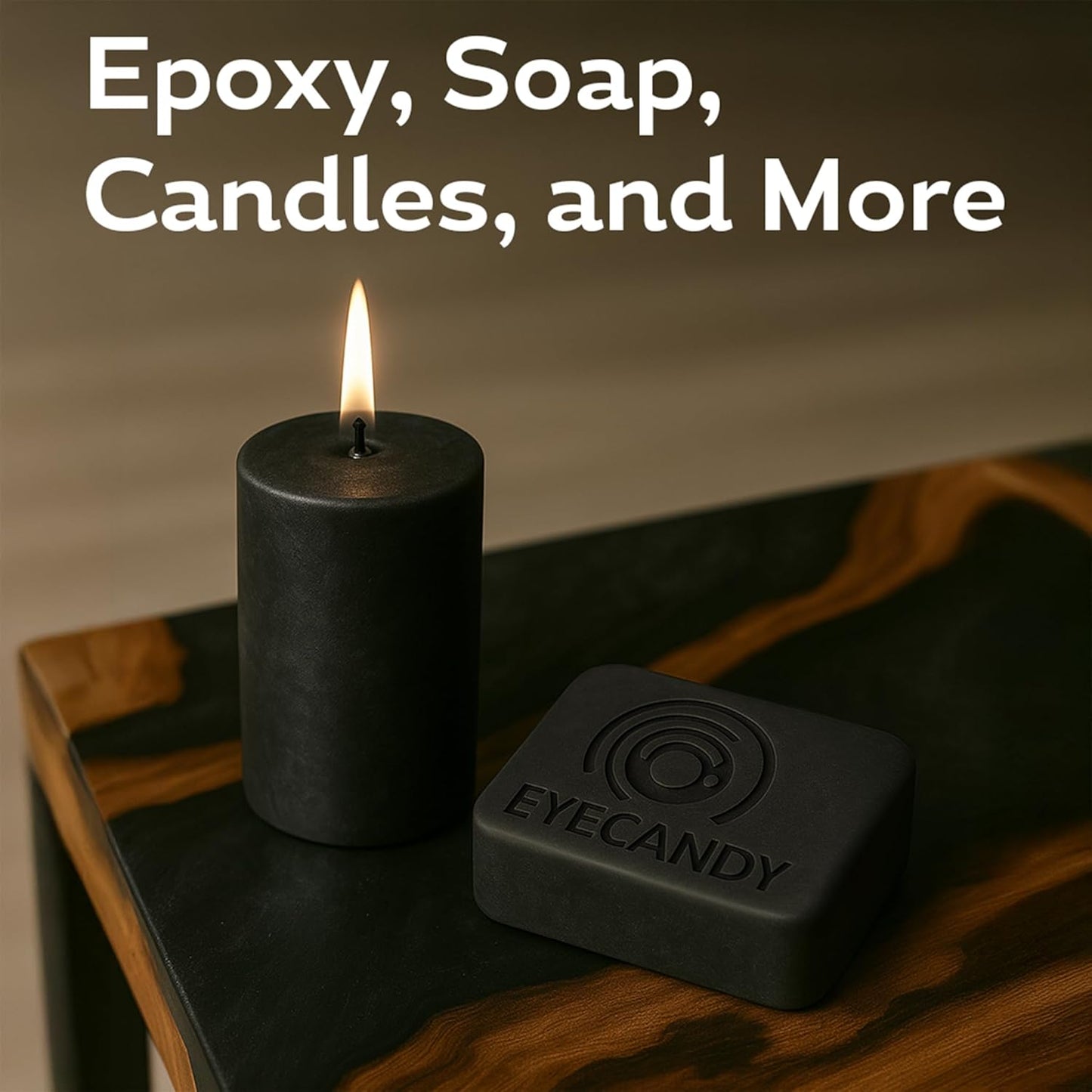 Eye Candy Premium Mica Powder Pigment “Japanese Steel Grey” (50g) Multipurpose DIY Arts and Crafts Additive | Epoxy, Resin, Bath Bombs, Paint, Soap, Nail Polish, Lip Balm (Japanese Steel Grey, 50G)