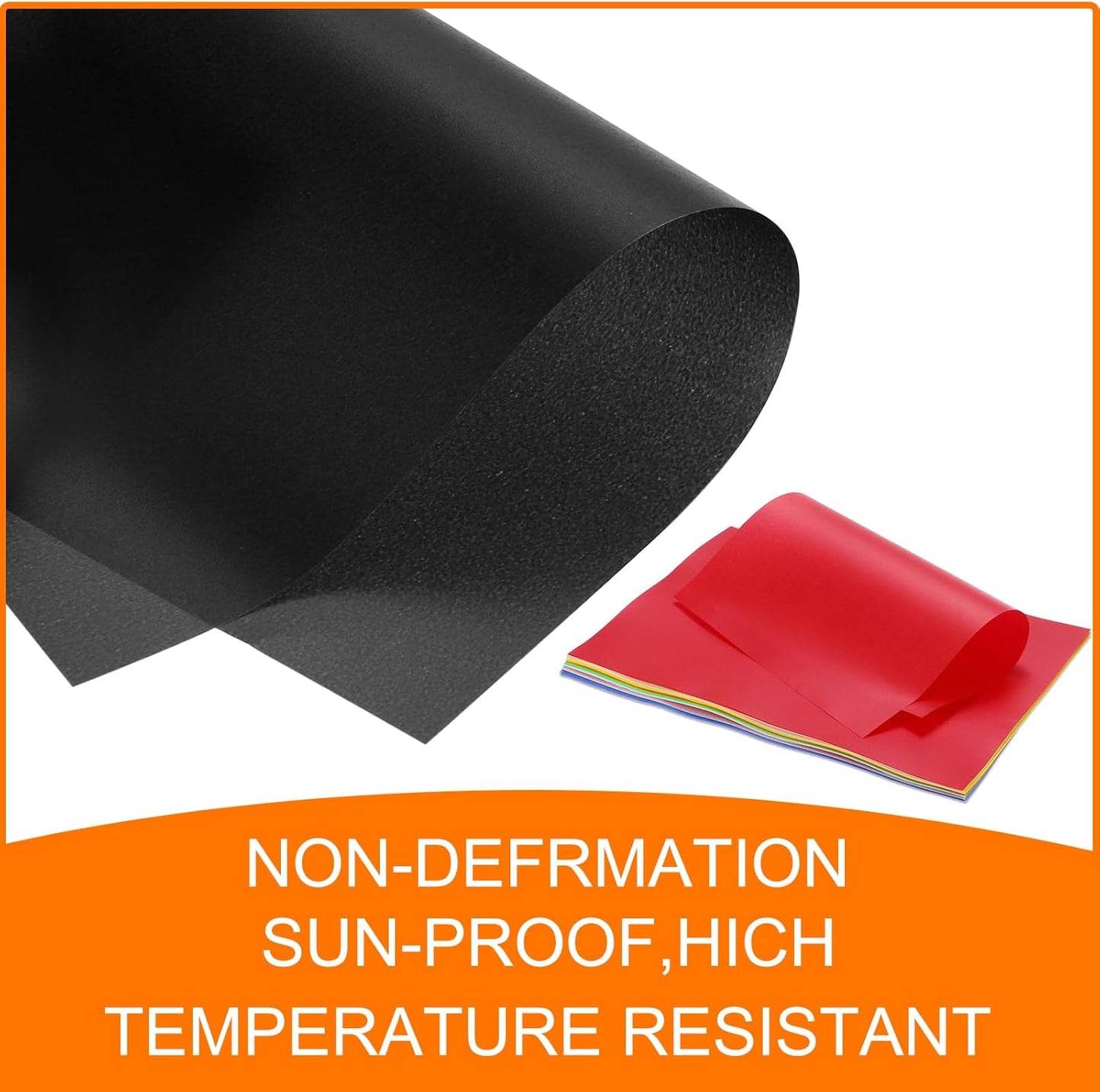 MECCANIXITY Colored Vellum Paper, 40 Sheet Black Transparency 8.3" x 5.9" Printable Vellum Paper, Translucent Vellum Sheets for Printing Wedding Invitations Ink Jet Laser Printer