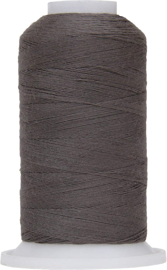 Threadart Polyester All-Purpose Sewing Thread - 600m - 50S/3 - Pewter