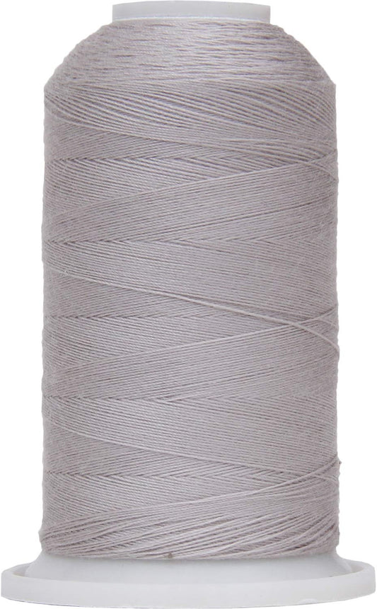 Threadart Polyester All-Purpose Sewing Thread - 600m - 50S/3 - Silver Grey