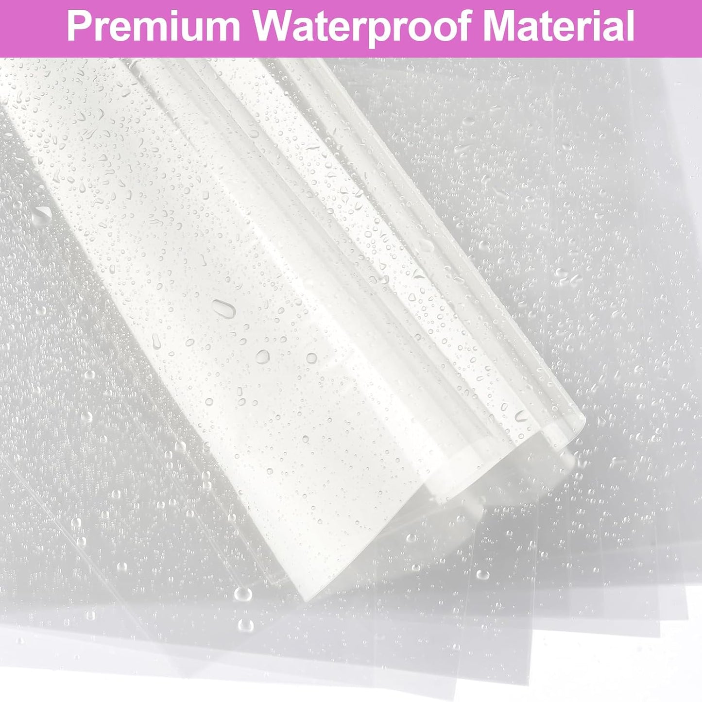 PEASUG 120 PCS Clear Cellophane Wrap, Cellophane Sheets, 7.5x7.5 Inches Cello Sheets, Clear Wrapping Paper for DIY Crafts Project, Art, Lights, Window Decoration