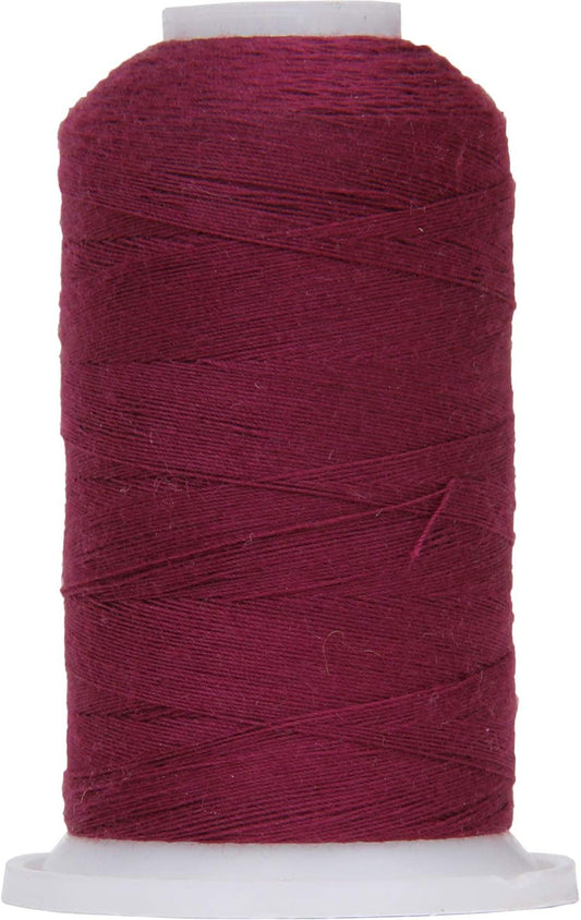 Threadart Polyester All-Purpose Sewing Thread - 600m - 50S/3 - Wine