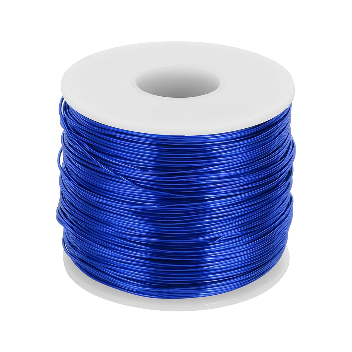MECCANIXITY 18 Gauge Anodized Aluminum Craft Wire Bendable Bonsai Training Wire 492 Feet 1mm for Sculpting Crafts Wreath Floral Beading Jewelry Making, Dark Blue