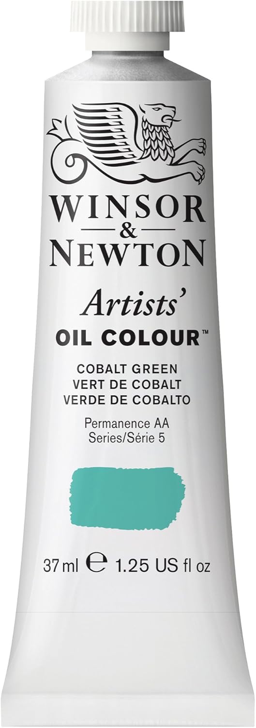 Winsor & Newton Artists' Oil Color, 37ml (1.25 oz) Tube, Cobalt Green