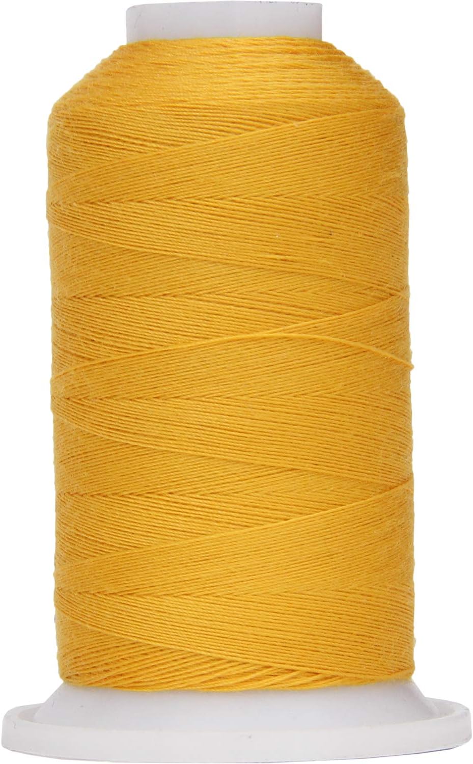 Threadart Polyester All-Purpose Sewing Thread - 600m - 50S/3 - Pollen Gold