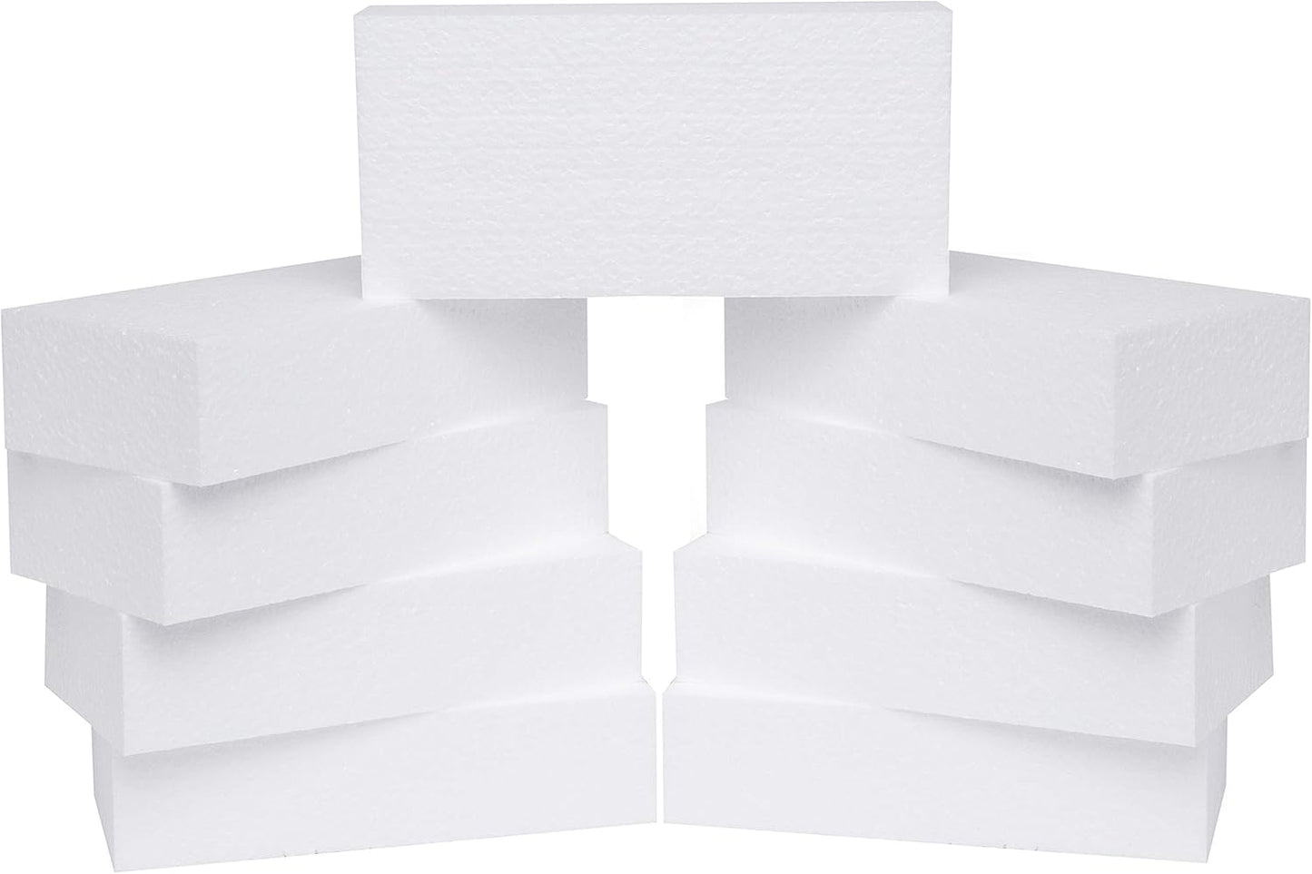 Silverlake 8x4x2 Craft Foam for Styrofoam Block Projects (9-Pack)